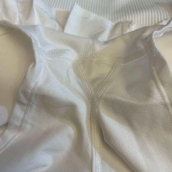 🆕FREE PEOPLE Movement Doubles Skort in White/Heritage Green White SZ M* - Picture 7 of 9